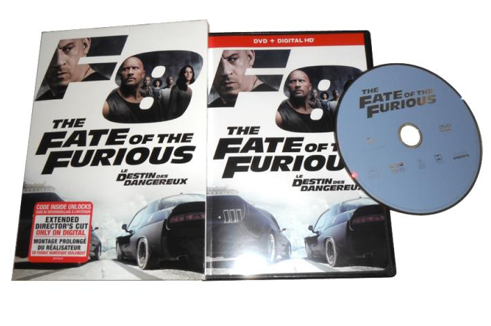 The Fate of the Furious 8 DVD